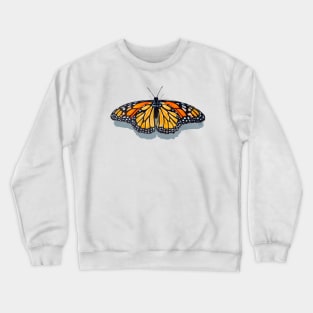 Monarch with shadow Crewneck Sweatshirt